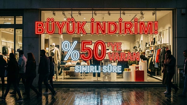 5. Belirli dönemlerde yapılan indirimler seni alışveriş yapmaya itiyor mu diye sorsak?
