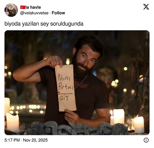 Her masadasın Turabi