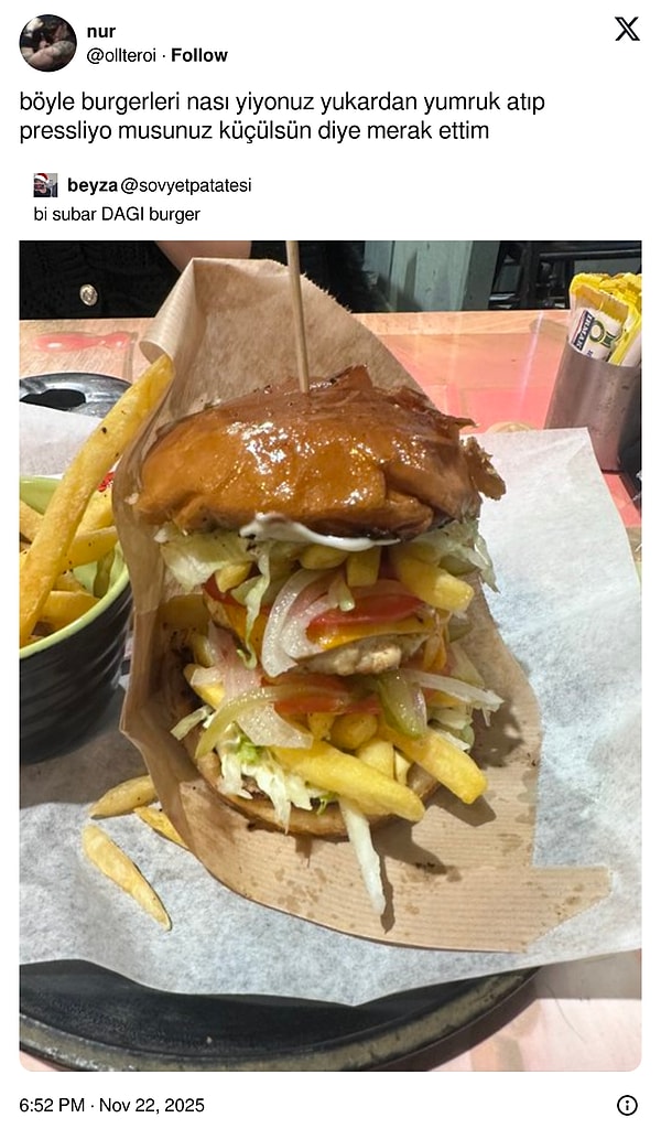 Yumruk mantıklıymış.