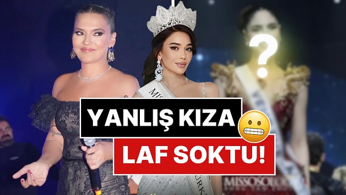 Yerinde Duramıyor: Venezuela Güzelini Miss Universe Birincisiyle Karıştıran Demet Akalın Yanlış Kıza Laf Soktu