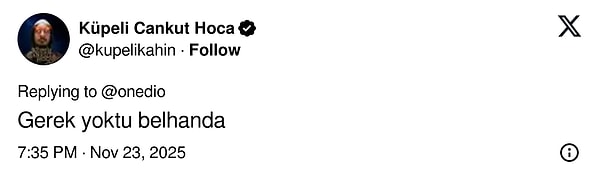 Cem Yılmaz'ın da yapay zekanın büyüsüne kapılmasına yorum gecikmedi tabii...