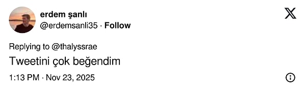 Kendisine küçük bir trip yapan takipçilerinin de gönlünü almadan etmiyor.