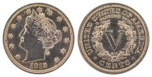 5. 1913 Liberty Head Nickel. Darphane izni olmadan, gece vardiyasında gizlice sadece 5 adet basıldığı için efsanevi bir statüye sahiptir. Değeri ne olabilir?