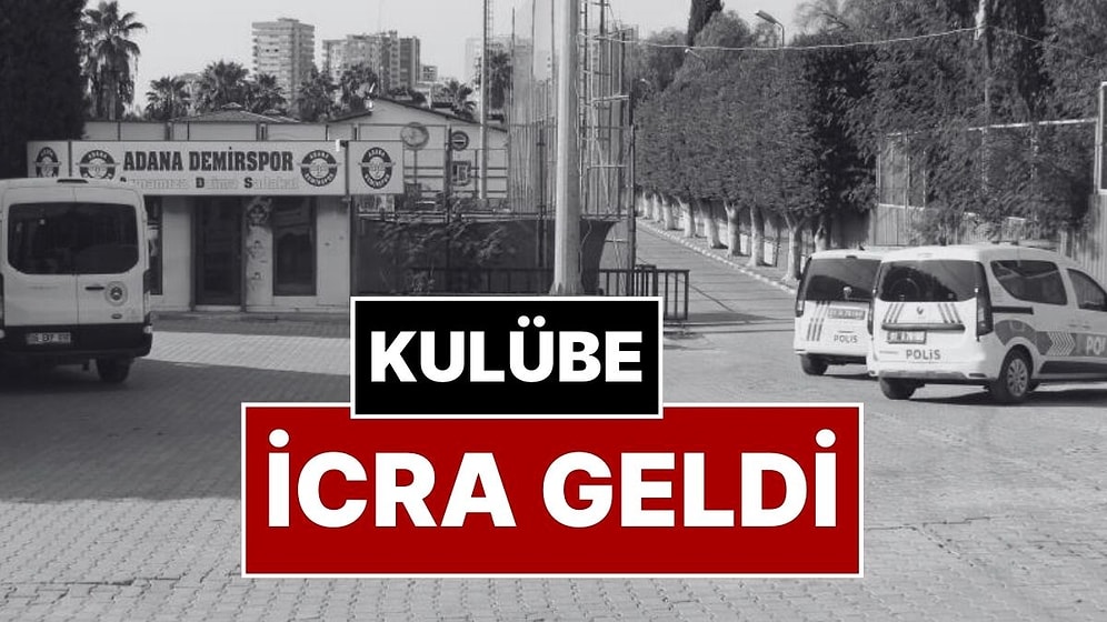 Borçlar Ödenemedi, 1. Lig Takımı Adana Demirspor'un Tesislerine İcra Geldi