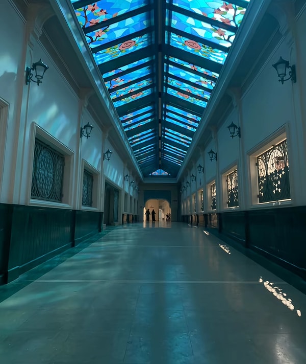 Başka bir paylaşımda da mimari görüntülendi.