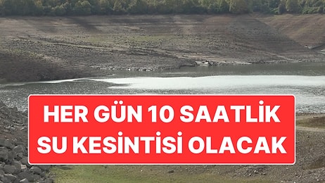 Yalova’da Barajlar Alarm Veriyor: Kent Genelinde Her Gün 10 Saatlik Su Kesintisi Yapılacak