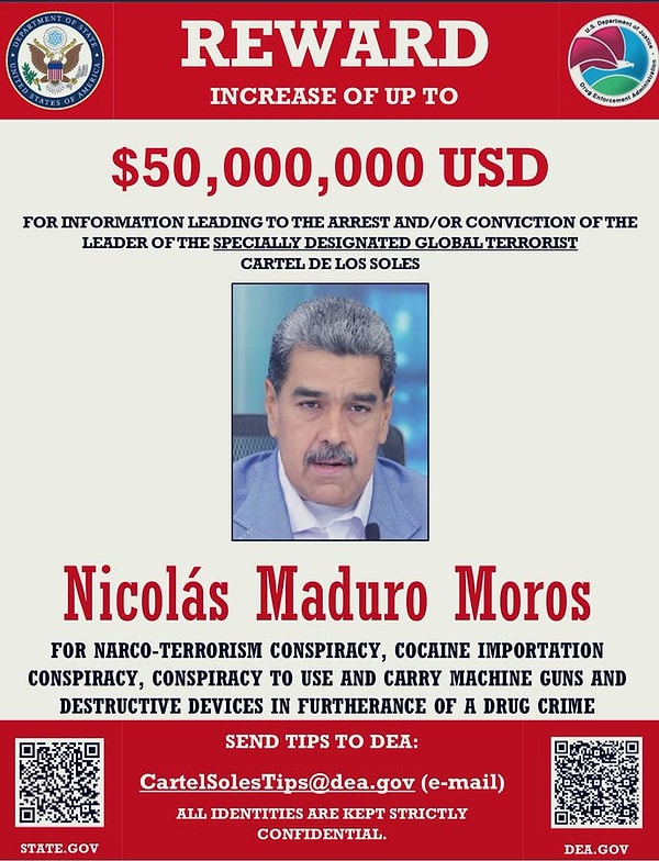 The President has become a cartel leader.