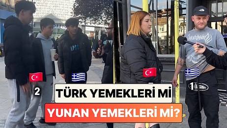 Bir İçerik Üreticisi Londra'da İnsanlara Sordu: "Türk Yemeği mi Yunan Yemeği mi?"