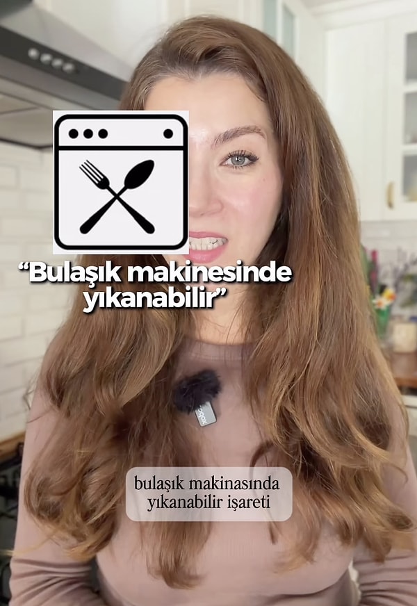 "Bulaşık makinesinde yıkanabilir" sembolü.