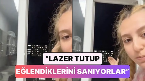 Kız Yurdunda Kalan Bir Öğrenci Karşılarında Bulunan Erkek Yurdundan Odalarına Lazer Tutulduğunu İddia Etti