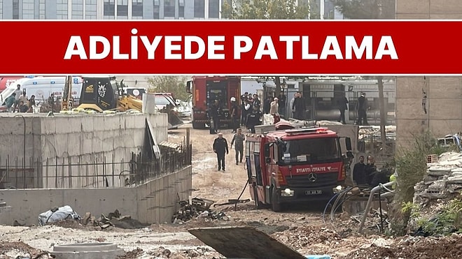 Şanlıurfa Adliyesinde Patlama Oldu, Bakan Yılmaz Tunç Son Durumu Açıkladı