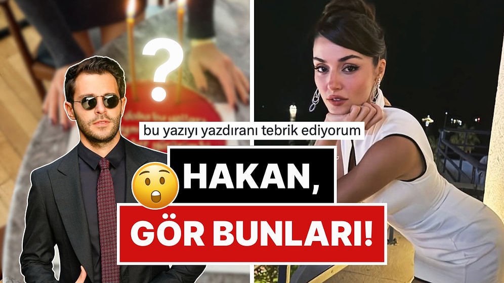 32 Yaşına Giren Hande Erçel'den Hakan Sabancı'ya Göndermeli Doğum Günü Pastasıyla Son Uyarı!