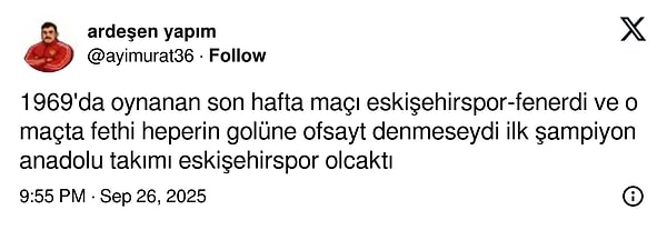 Anadolu futbolu üzerine bir bilgi.