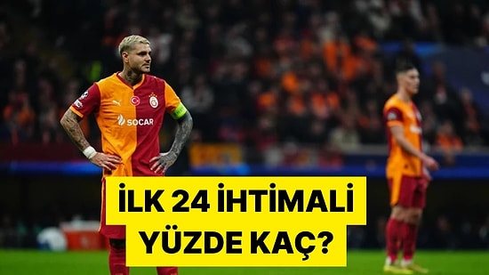 Galatasaray'ın Şampiyonlar Ligi'nde Üst Tura Çıkma İhtimalleri Hesaplandı