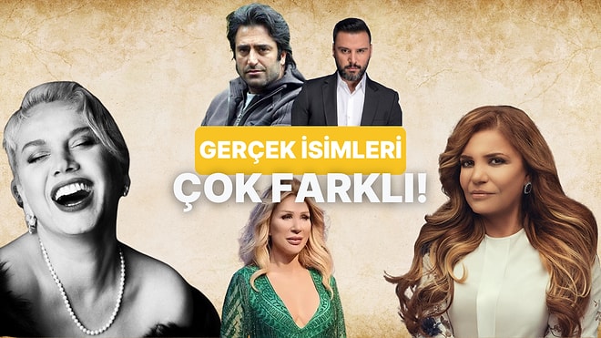 Bu Şarkıcıların Gerçek İsimlerini Tahmin Edebilecek misin?