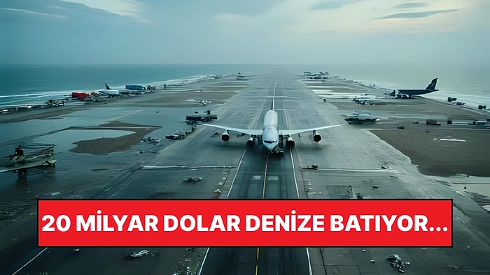 Dünyanın En Büyük Yatırımı Çöküyor: Japonya'nın 20 Milyar Dolarlık Yüzen Havalimanı Denize Batıyor