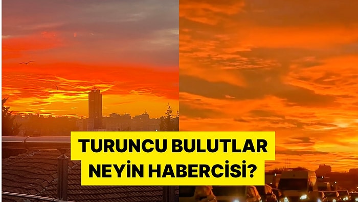 Peki Sebebi Ne? İstanbul Sabah Saatlerinde Turuncu Renge Büründü