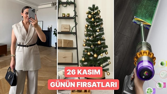 Bugün İndirimde Neler Var? Dyson V15 Detect İndiriminden Mango Ürünlerine 26 Kasım 2025 Günün Fırsatları