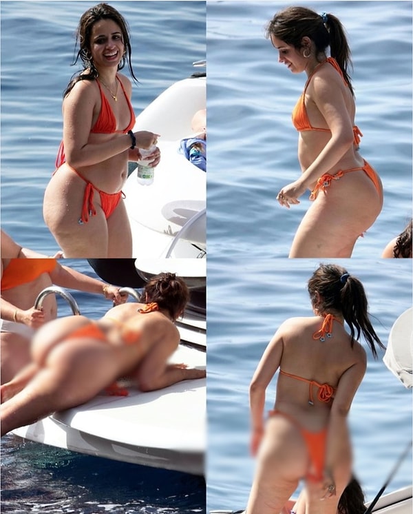 Camila Cabello'nun 2022 yazında paparazziler tarafından çekilen bu görüntüleri X'te yeniden gündem oldu.