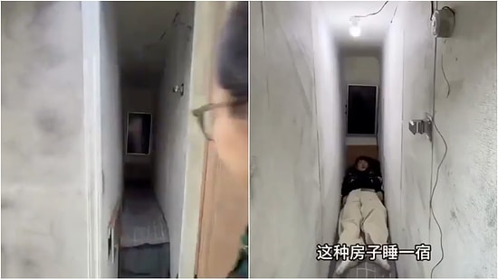 You'll Feel Sick When You See the Image of a 40cm Wide Room in China