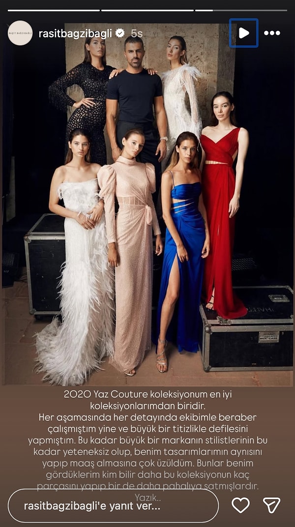 Bağzıbağlı, bir AVM’de gezerken ünlü markanın mağaza vitrininde yaşadığı “şoku” anlattı.