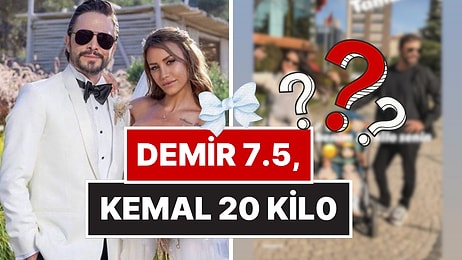Minik Demir ve Kemal Kocaman Olmuş Bile: Ahmet Kural ve Gizem Şahin'den Maaile İlk Poz!