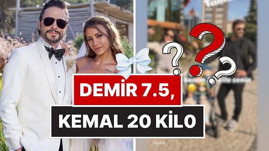 Minik Demir ve Kemal Kocaman Olmuş Bile: Ahmet Kural ve Gizem Şahin'den Maaile İlk Poz!