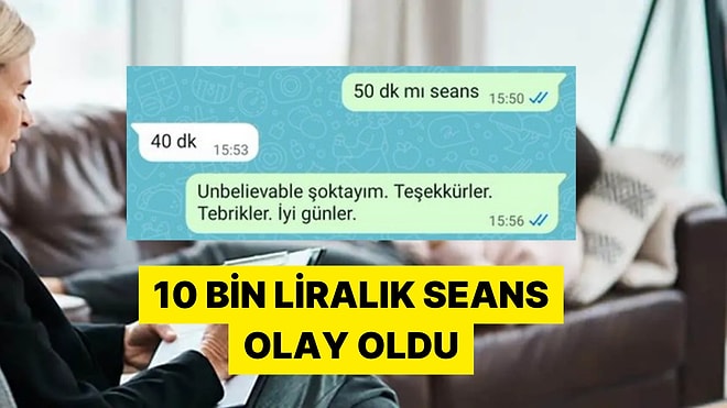 Bir Psikolog ve Danışanın Diyaloğu Sosyal Medyada Olay Oldu