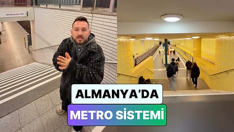 İçerik Üreticisi Samet Jankovic Almanya'da Herhangi Bir Turnikenin Bulunmadığı Metro Sistemini Paylaştı