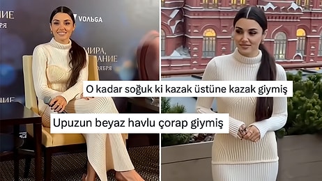 Hande Erçel'in İki Dünya Bir Dilek Filminin Moskova'daki Galasında Giydiği Elbise Tartışma Yarattı!