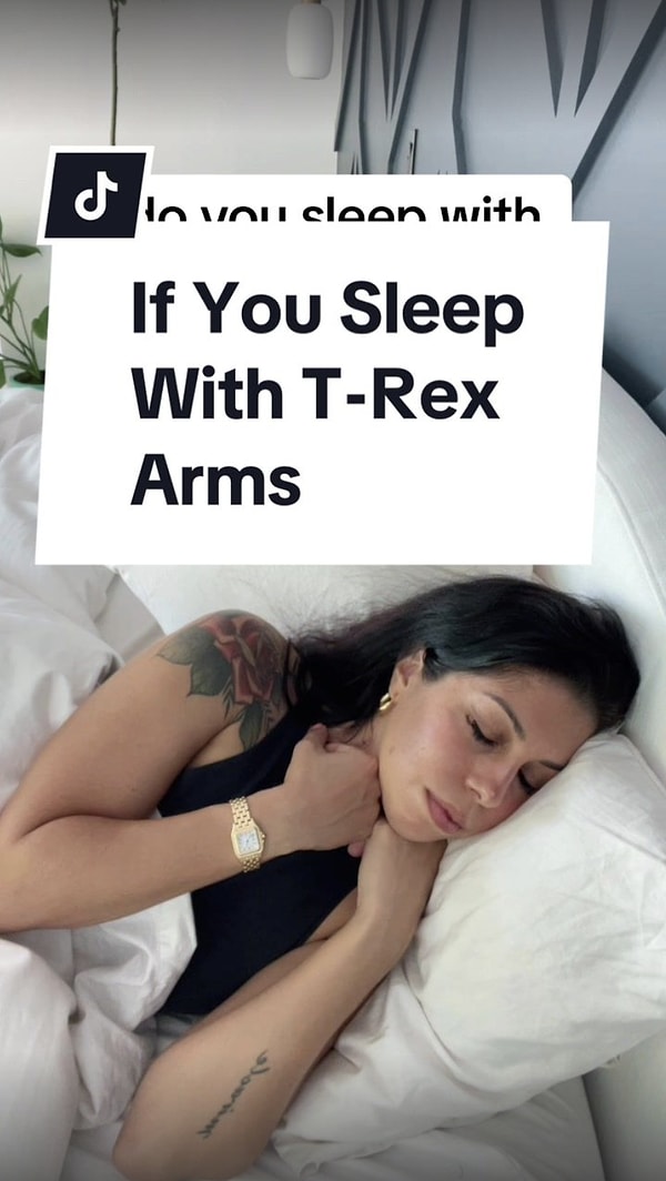 Uyku tıbbı uzmanı Dr. Raj Dasgupta, bu pozisyonda uyumanın dirsek ve bileklerdeki sinirlere baskı yaparak kan akışını yavaşlattığını belirtiyor.