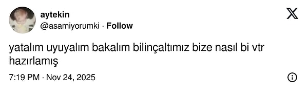 Çok heyecanlı!