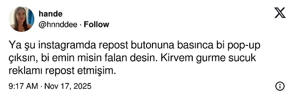 Zuckerberg duy bunları...
