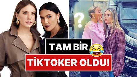 Eli İyice Alıştı: Eda Ece, Efsane "Yasak Elma" Repliğiyle TikTok Videosu Çekti!