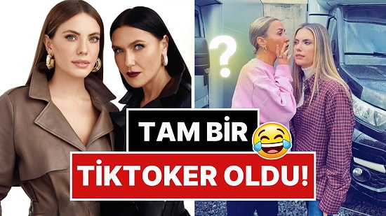 Eli İyice Alıştı: Eda Ece, Efsane "Yasak Elma" Repliğiyle TikTok Videosu Çekti!