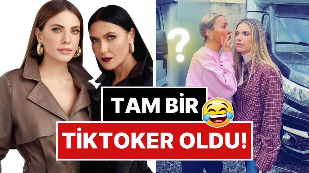 Eli İyice Alıştı: Eda Ece, Efsane "Yasak Elma" Repliğiyle TikTok Videosu Çekti!