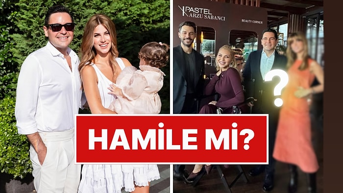 Hamile mi? Kaynanasını Yalnız Bırakmayan Nazlı Sabancı'nın Göbeği Dikkat Çekti!