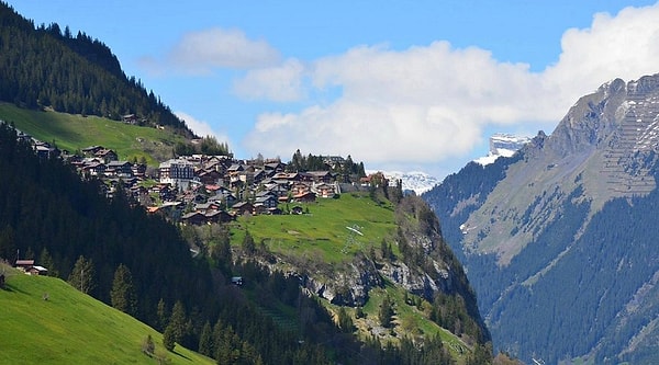 Heidi'nin memleketine hoş geldiniz: Gimmelwald!