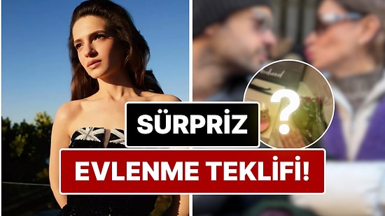 Terzi'nin Esvet'i Şifanur Gül'e Oyuncu Sevgilisinden Sürpriz Evlenme Teklifi!