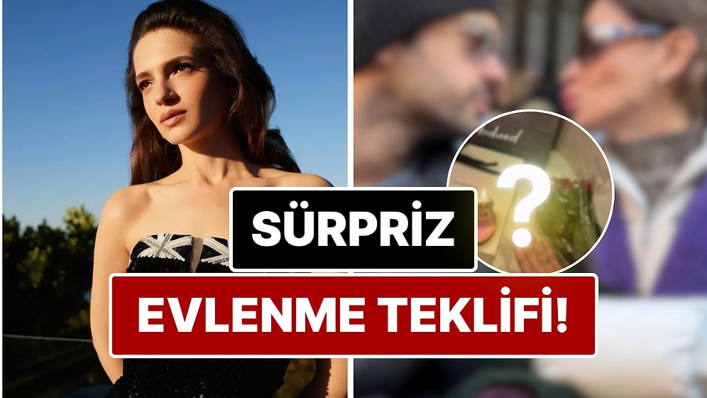 Terzi'nin Esvet'i Şifanur Gül'e Oyuncu Sevgilisinden Sürpriz Evlenme Teklifi!