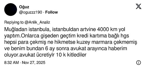 Sistemdeki sorunu sürücüler ödüyor.