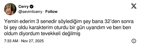 Kendisinden örnek veren de oldu.