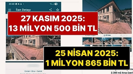 SGK'nin 1 Milyon 865 Bin Liraya Sattığı Hastane Binası 7 Ay Sonra Sarı Sitede 13 Milyon 500 Bin Liraya İlanda