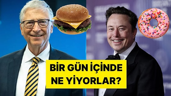 Dünyanın En Zengin İnsanları Bir Gün İçinde Neler Yiyor?