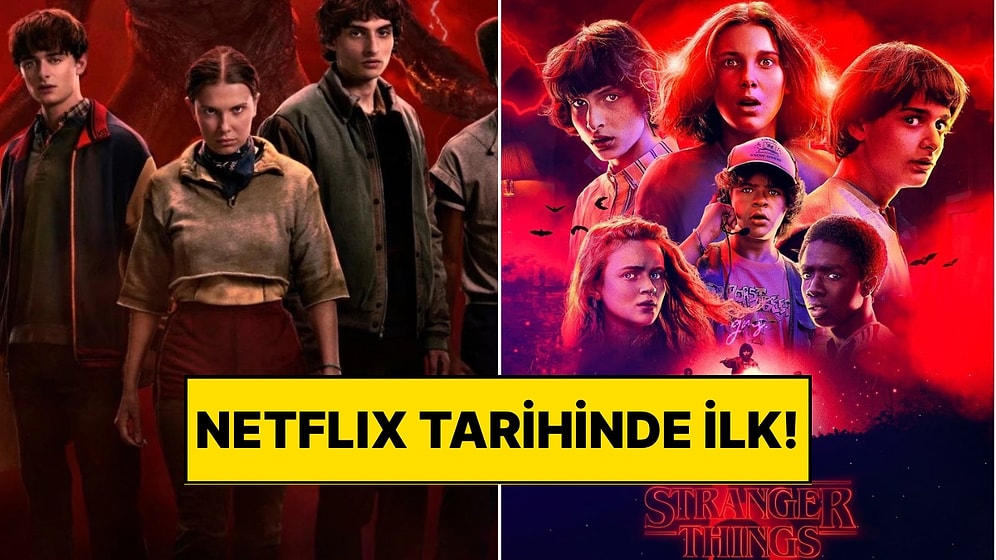 Stranger Things Rekor Kırdı: Dört Sezon Birden Netflix Listelerine Girdi