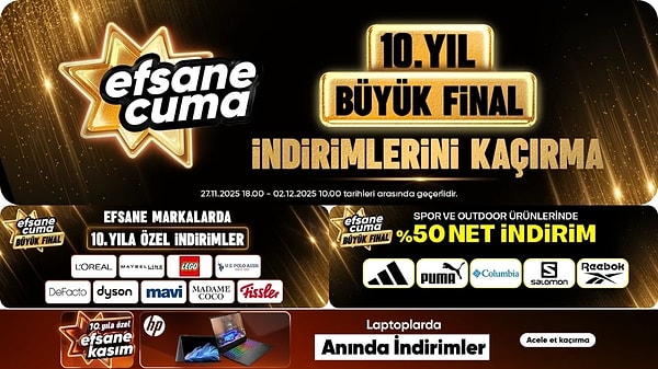 Hepsiburada Efsane Cuma İndirimlerinde Bugün Neler Var?