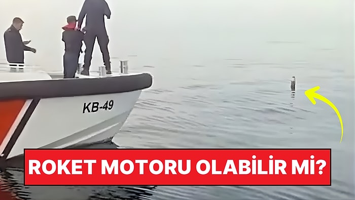 Füze veya Roket Parçası Olabilir: Karadeniz'de Balıkçıların Bulduğu Cismi Ekipler İncelemeye Aldı