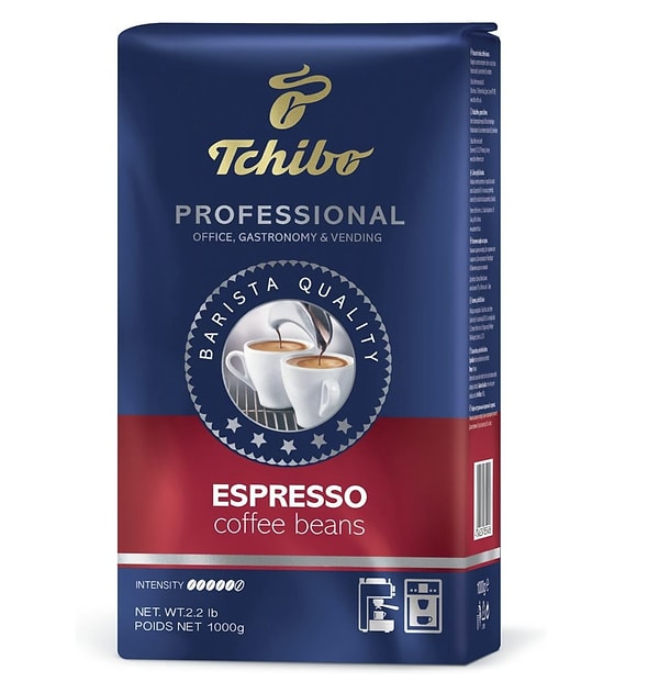 Tchibo Professional Espresso Çekirdek Kahve, kahve tutkunları için gerçekten keyifli bir seçim.