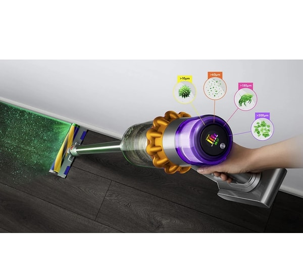 Dyson V15 Detect™ Absolute Kablosuz Süpürge, indirim ve kupon fırsatlarıyla!