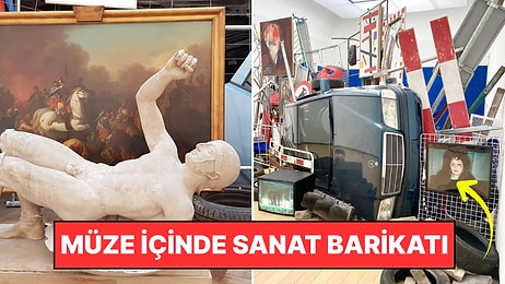 200 Yıl Önce Düşünülmüştü, Bugün Bir Müzenin Başına Bela Oldu: Sanatçı Ahmet Öğüt'ün Dikkat Çeken Barikatı